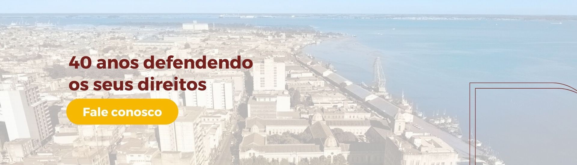 40 anos defendendo os seus direitos